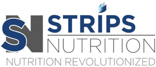 SN STRIPS NUTRITION NUTRITION REVOLUTIONIZED logo