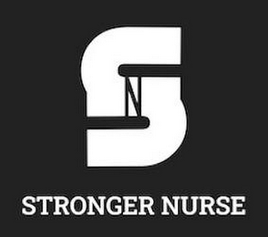 SN STRONGER NURSE logo