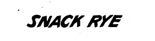 SNACK RYE logo