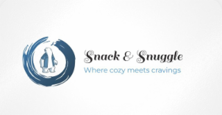 SNACK & SNUGGLE WHERE COZY MEETS CRAVINGS logo