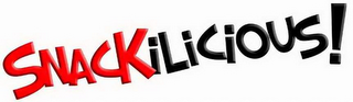 SNACKILICIOUS! logo