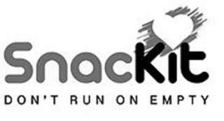 SNACKIT DON'T RUN ON EMPTY logo