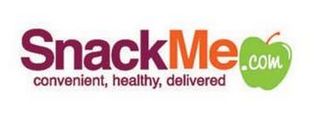 SNACKME.COM CONVENIENT, HEALTHY, DELIVERED logo