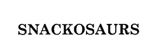 SNACKOSAURS logo