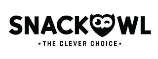SNACKOWL · THE CLEVER CHOICE · logo
