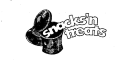 SNACKS'N TREATS logo