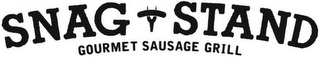 SNAG STAND GOURMET SAUSAGE GRILL logo