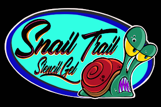 SNAIL TRAIL STENCIL GEL logo