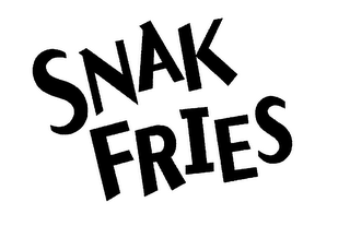 SNAK FRIES logo