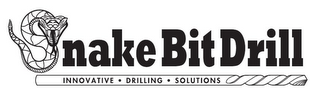 SNAKE BIT DRILL INNOVATIVE · DRILLING ·SOLUTIONS logo