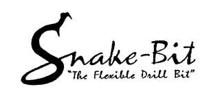 SNAKE-BIT "THE FLEXIBLE DRILL BIT" logo
