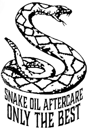 SNAKE OIL AFTERCARE ONLY THE BEST logo