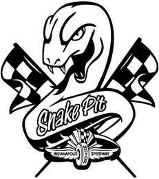 SNAKE PIT INDIANAPOLIS MOTOR SPEEDWAY logo