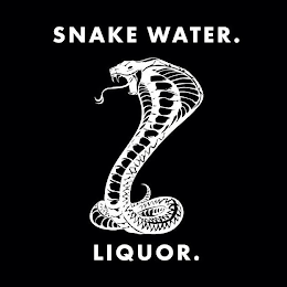 SNAKE WATER. LIQUOR. logo
