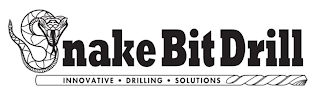 SNAKEBIT DRILL INNOVATIVE · DRILLING · SOLUTIONS logo