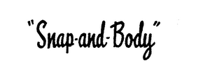 "SNAP-AND-BODY" logo