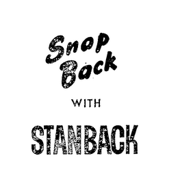 SNAP BACK WITH STANBACK logo