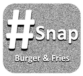 #SNAP BURGER & FRIES logo