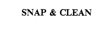 SNAP & CLEAN logo
