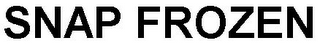 SNAP FROZEN logo