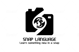 SNAP LANGUAGE LEARN SOMETHING NEW IN A SNAP logo