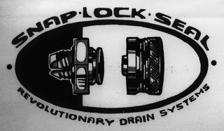 · SNAP · LOCK · SEAL · REVOLUTIONARY DRAIN SYSTEMS logo