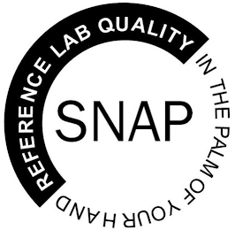 SNAP REFERENCE LAB QUALITY IN THEPALM OF YOUR HAND logo