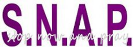 S.N.A.P. STOP NOW AND PRAY logo
