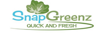 SNAPGREENZ QUICK AND FRESH logo