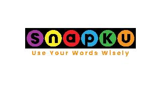 SNAPKU USE YOUR WORDS WISELY logo