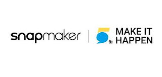 SNAPMAKER 5TH MAKE IT HAPPEN logo
