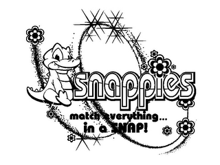 SNAPPIES MATCH EVERYTHING... IN A SNAP! logo