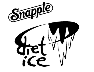 SNAPPLE DIET ICE logo