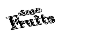 SNAPPLE FRUITS logo