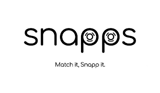 SNAPPS MATCH IT, SNAPP IT. logo