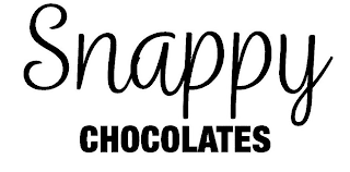 SNAPPY CHOCOLATES logo