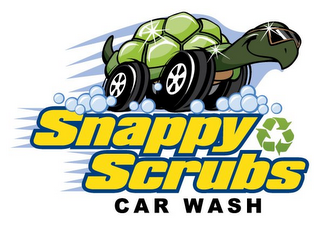 SNAPPY SCRUBS CAR WASH logo