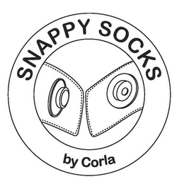 SNAPPY SOCKS BY CORLA logo