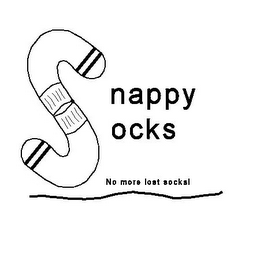 SNAPPY SOCKS NO MORE LOST SOCKS! logo