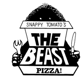 SNAPPY TOMATO'S THE BEAST PIZZA! logo
