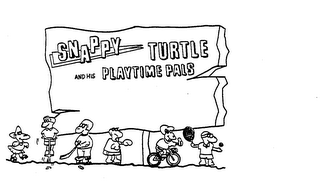 SNAPPY TURTLE AND HIS PLAYTIME PALS logo