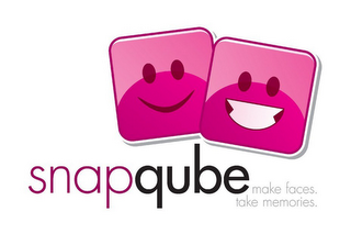 SNAPQUBE MAKE FACES. TAKE MEMORIES. logo