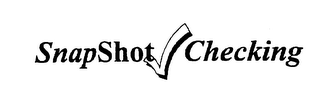 SNAPSHOT CHECKING logo