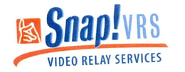 SNAP!VRS VIDEO RELAY SERVICES logo