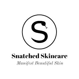 SNATCHED SKINCARE MANIFEST BEAUTIFUL SKIN logo