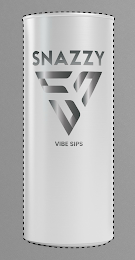 SNAZZY VIBE SIPS logo