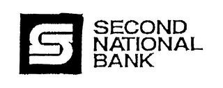 SNB SECOND NATIONAL BANK logo