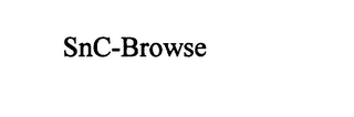 SNC-BROWSE logo