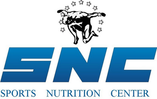 SNC SPORTS NUTRITION CENTER logo