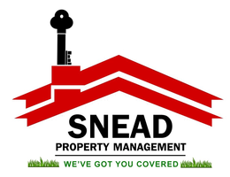 SNEAD PROPERTY MANAGEMENT WE'VE GOT YOUCOVERED logo